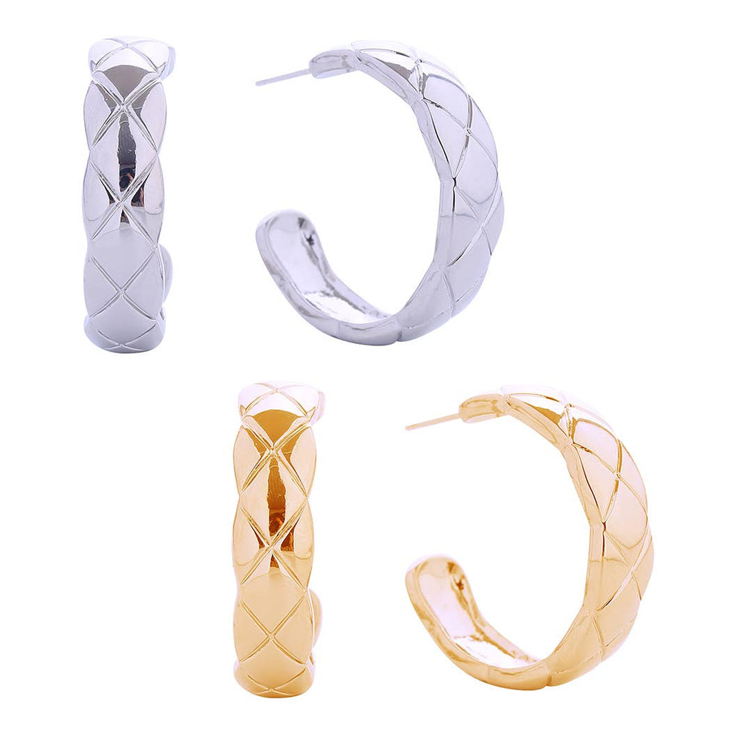 14K Gold-Dipped Hoop Earrings - Adult & Kids T-Shirts, Sweatshirts & Hoodies apparel design preview 1