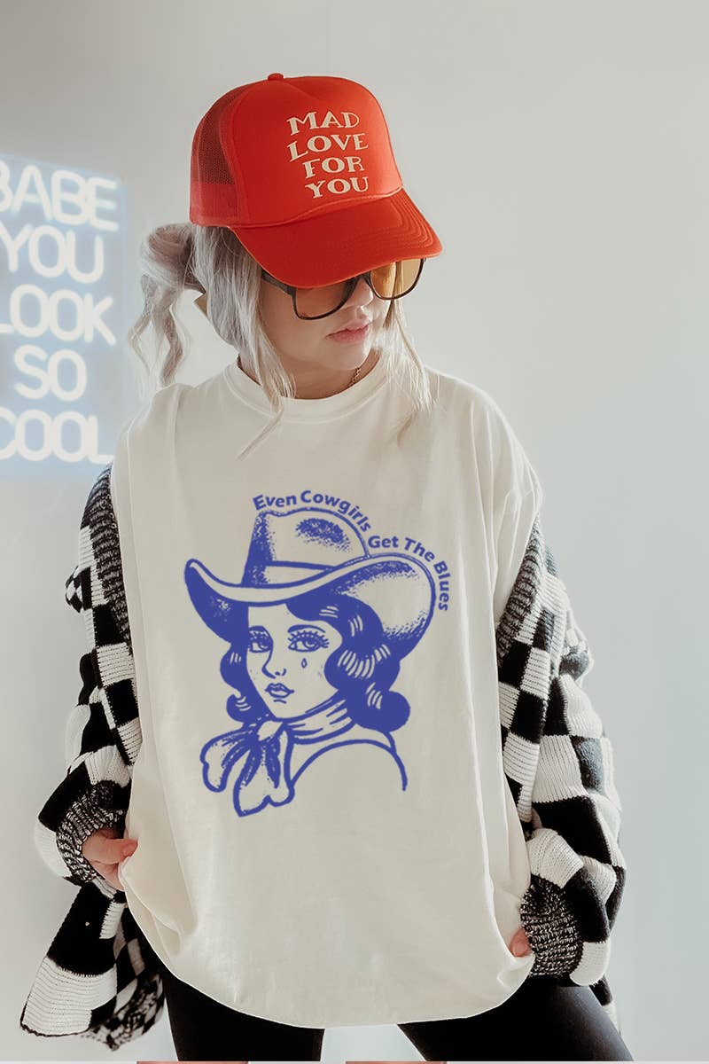 Cowgirls Western Vintage Graphic Oversized - Adult & Kids T-Shirts, Sweatshirts & Hoodies apparel design preview 1