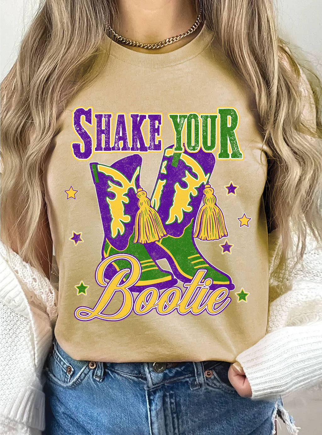 Shake Your Bootie Boots Graphic - Adult & Kids T-Shirts, Sweatshirts & Hoodies apparel design preview 1