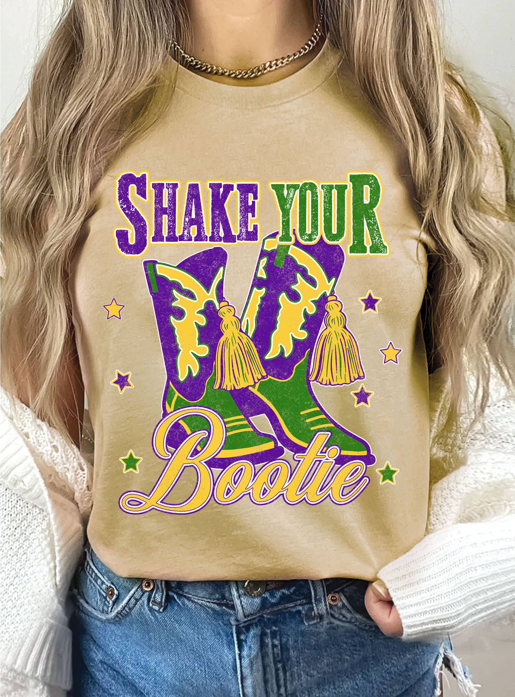 Shake Your Bootie Boots Graphic - Adult & Kids T-Shirts, Sweatshirts & Hoodies apparel design preview 1