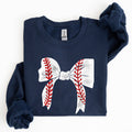 Baseball, Bow, Mom, Mother's Day - Adult & Kids T-Shirts, Sweatshirts & Hoodies apparel design preview 1