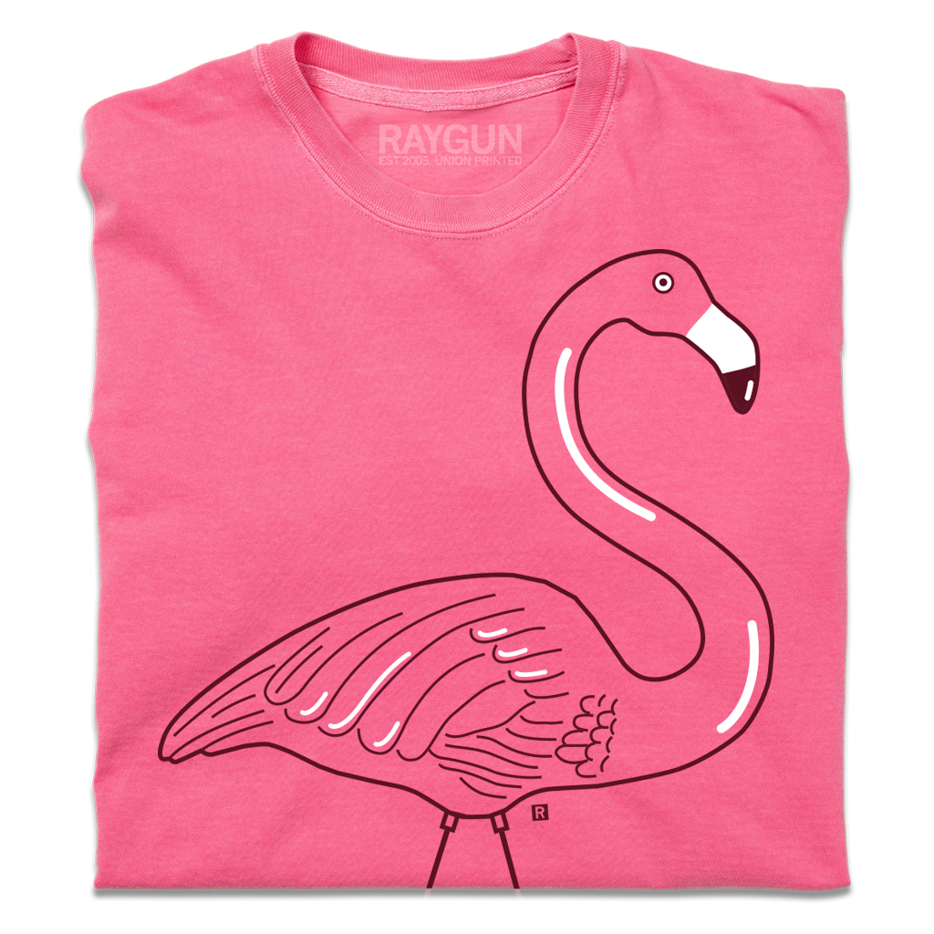 Plastic Flamingo Heavyweight - Adult & Kids T-Shirts, Sweatshirts & Hoodies apparel design preview 1
