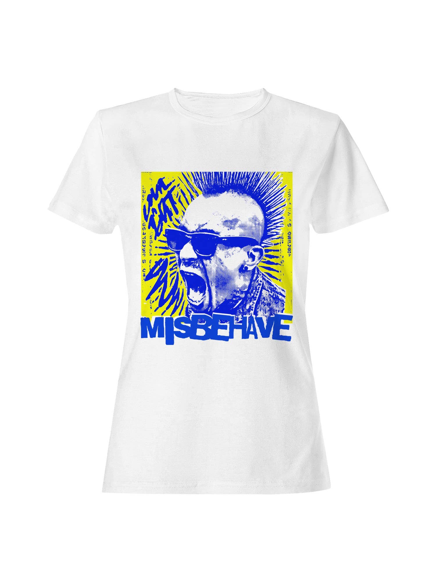 Misbehave: Bold Punk Art Women's - Adult & Kids T-Shirts, Sweatshirts & Hoodies apparel design preview 1