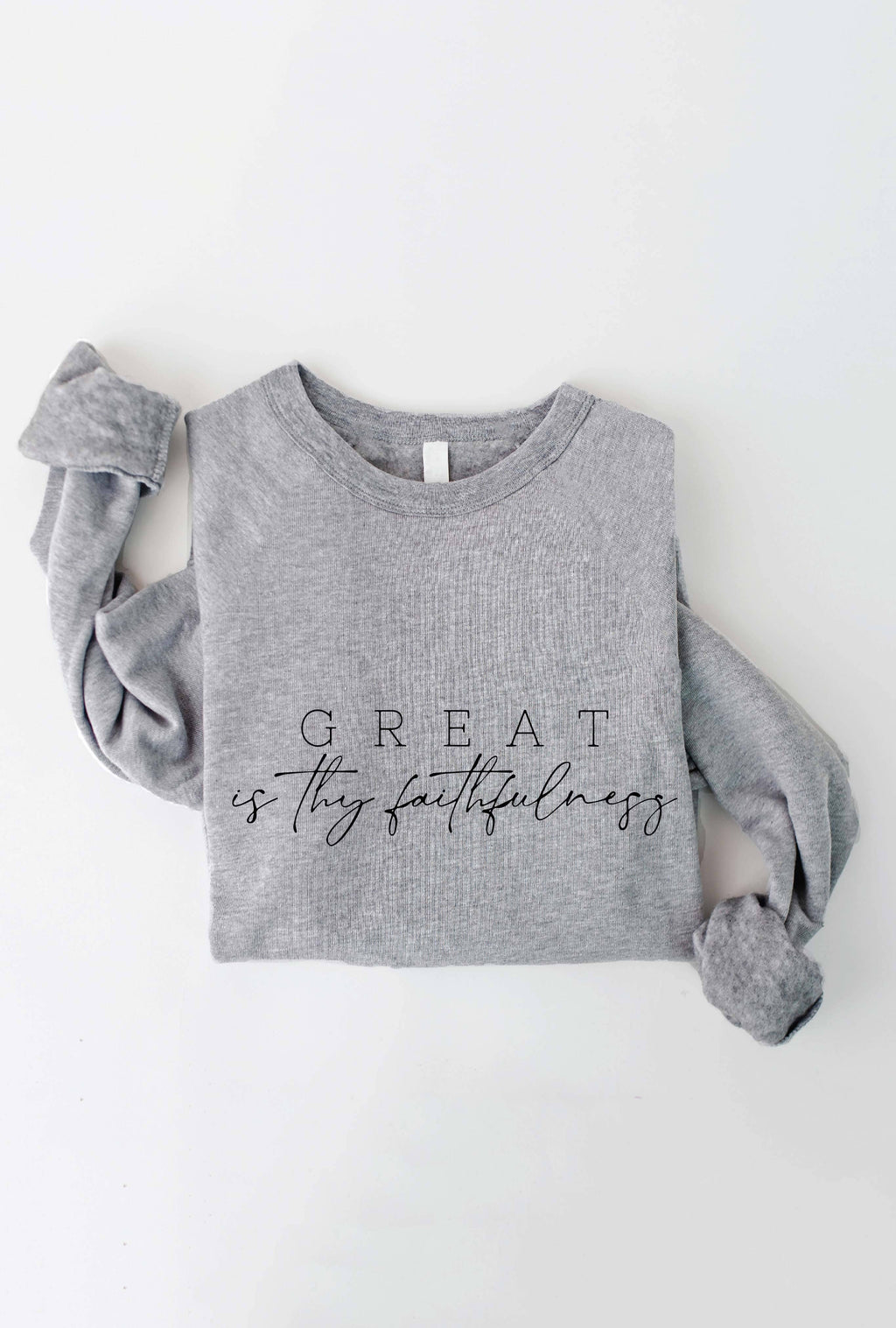 Great Is Thy Faithfulness Graphic - Adult & Kids T-Shirts, Sweatshirts & Hoodies apparel design preview 1