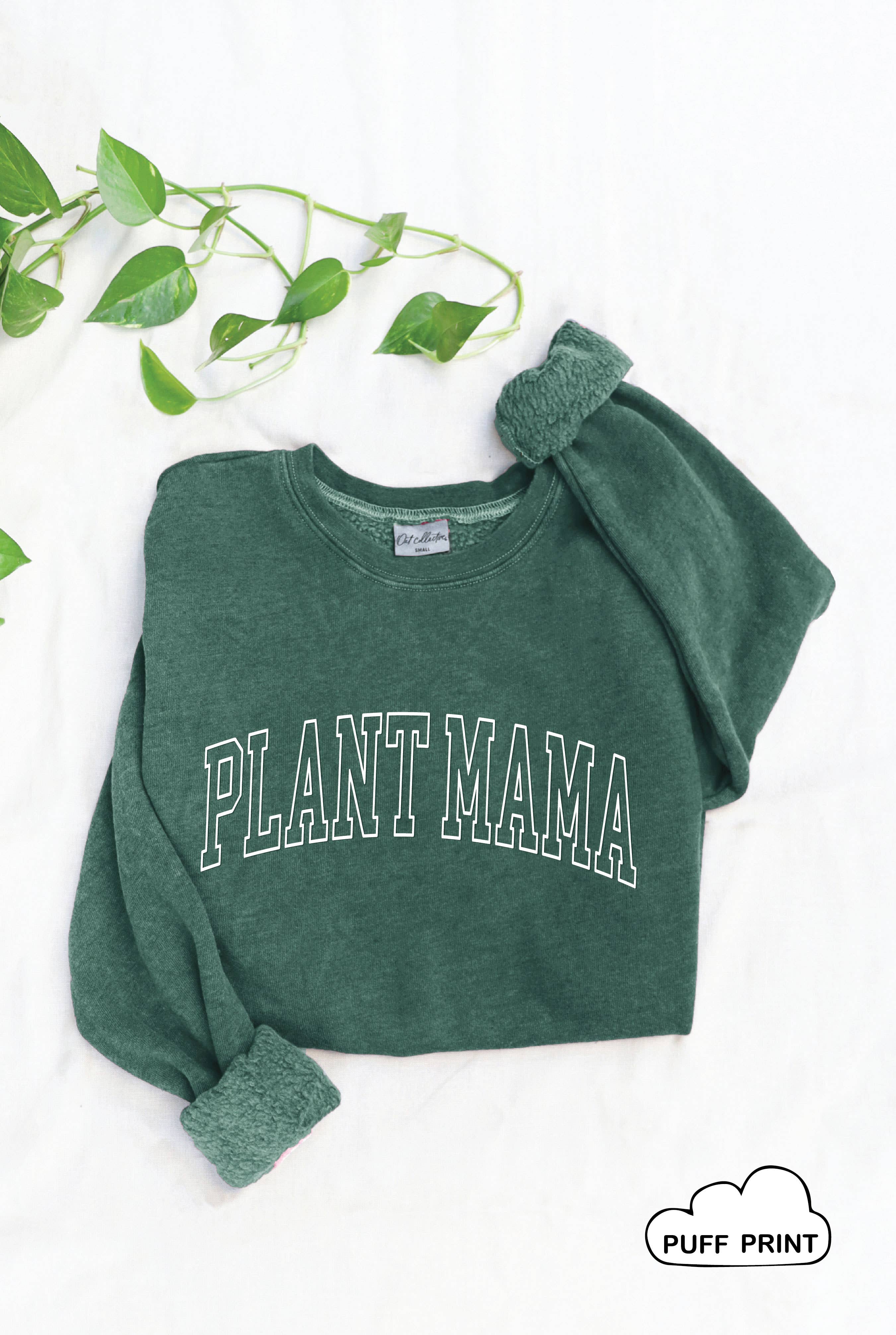 Plant Mama Puff Mineral Graphic - Adult & Kids T-Shirts, Sweatshirts & Hoodies apparel design preview 1