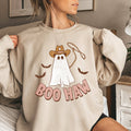 Boo Haw Cowboy Halloween - Adult & Kids T-Shirts, Sweatshirts & Hoodies apparel design preview 1