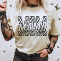 Mom Checker Stacked Mama Graphic - Adult & Kids T-Shirts, Sweatshirts & Hoodies apparel design preview 1