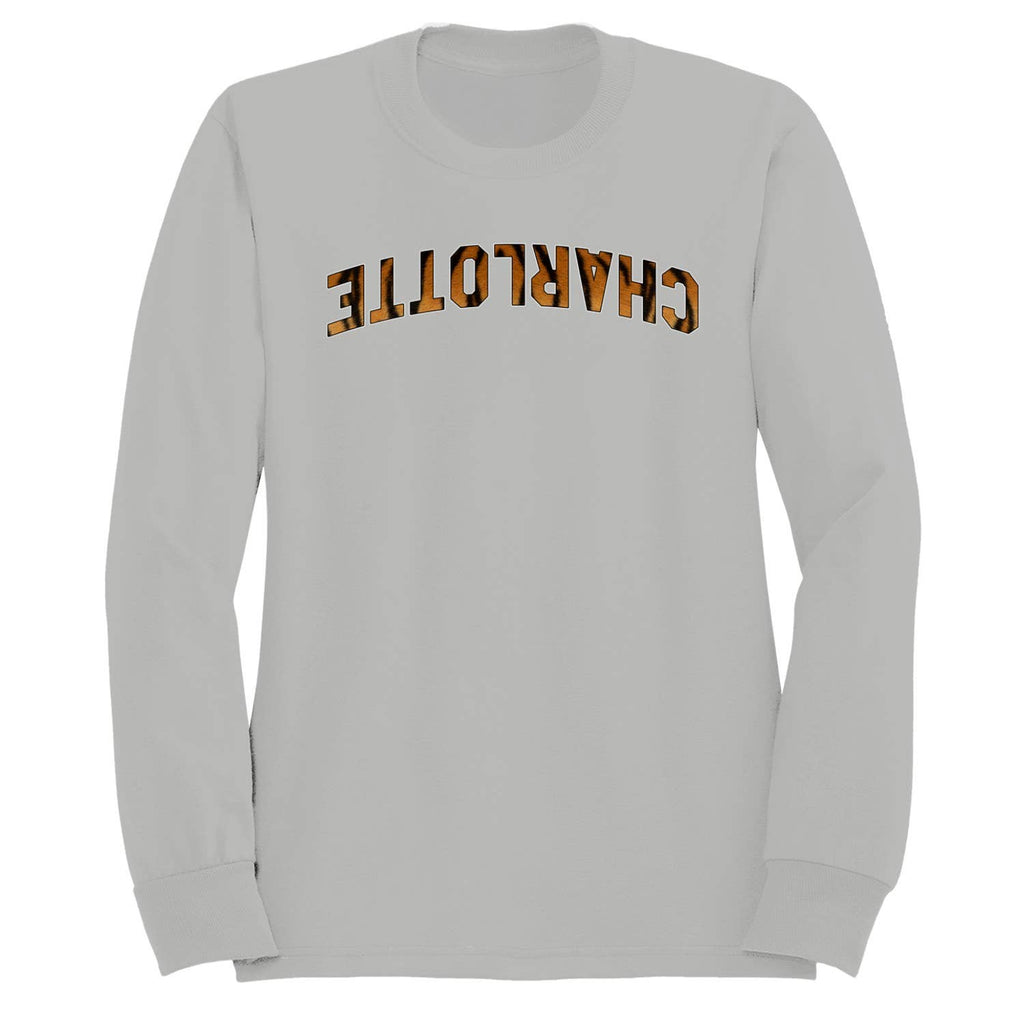 Charlotte Tiger Print Arch Design Men's - Adult & Kids T-Shirts, Sweatshirts & Hoodies apparel design preview 1