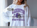 Vintage Washington Football Crewneck - Adult & Kids T-Shirts, Sweatshirts & Hoodies apparel design preview 1