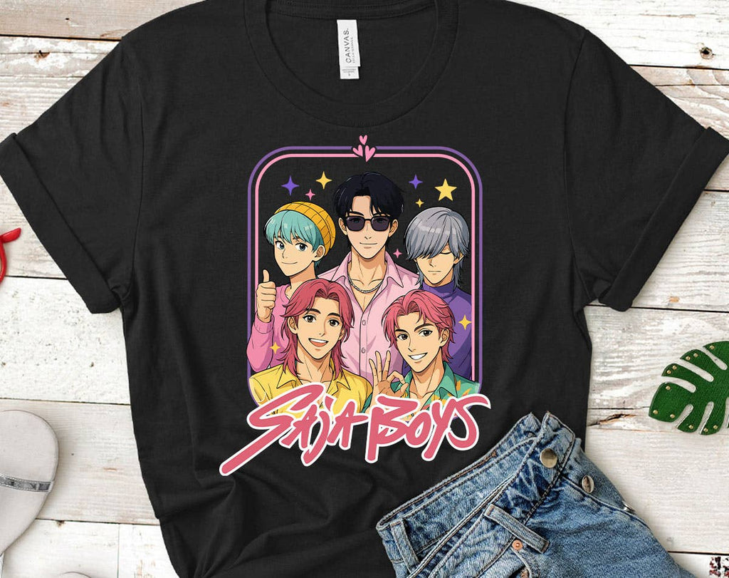 Saja Boys Band Kpop Demon Inspired - Adult & Kids T-Shirts, Sweatshirts & Hoodies apparel design preview 1