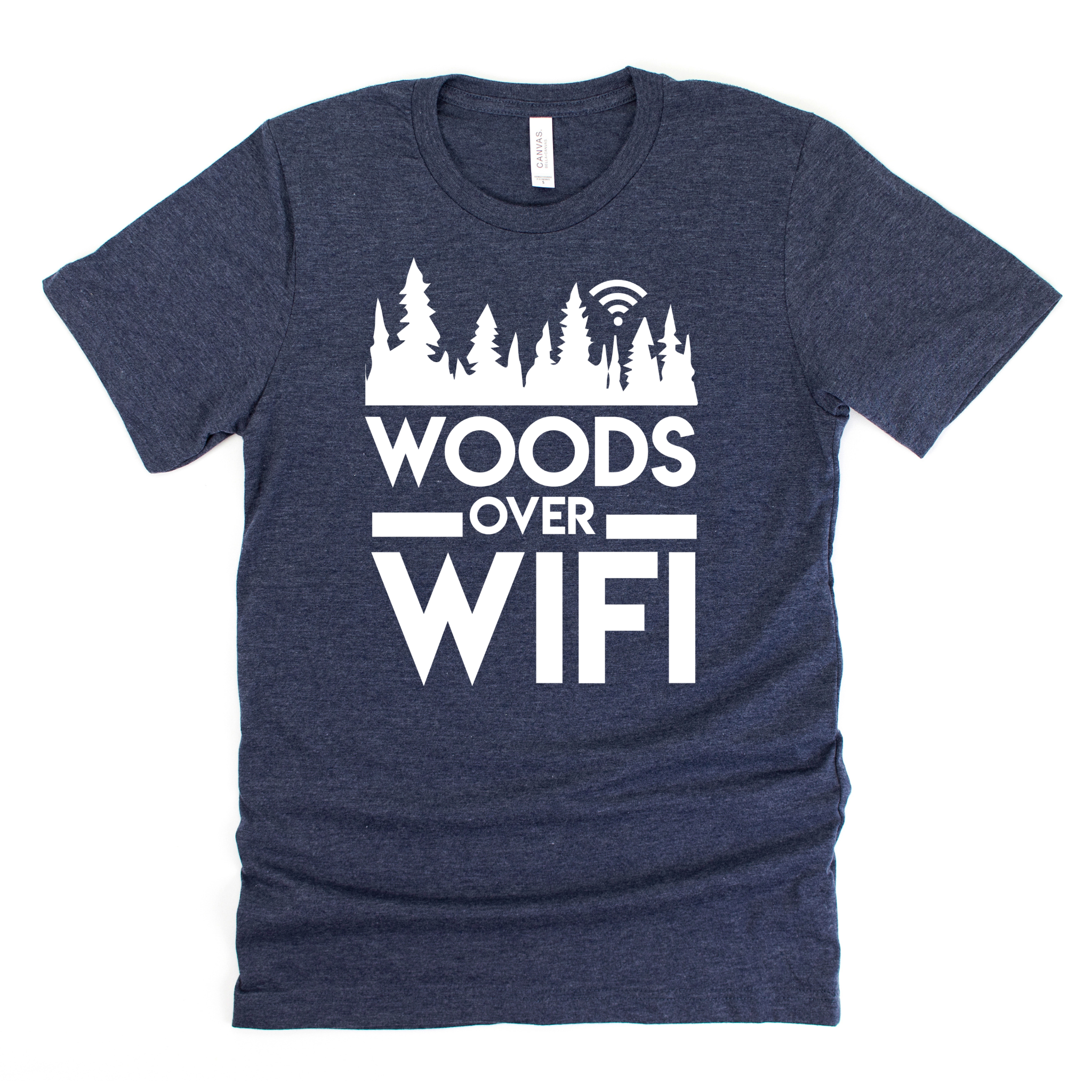 Woods Over Wifi Graphic 037(Dtf) - Adult & Kids T-Shirts, Sweatshirts & Hoodies apparel design preview 1