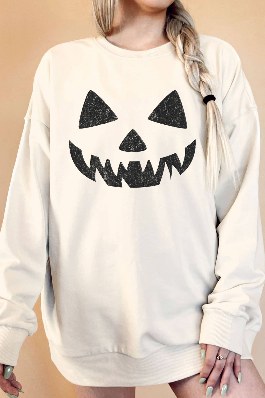 Jack O Lantern Oversize Graphic Terry - Adult & Kids T-Shirts, Sweatshirts & Hoodies apparel design preview 1