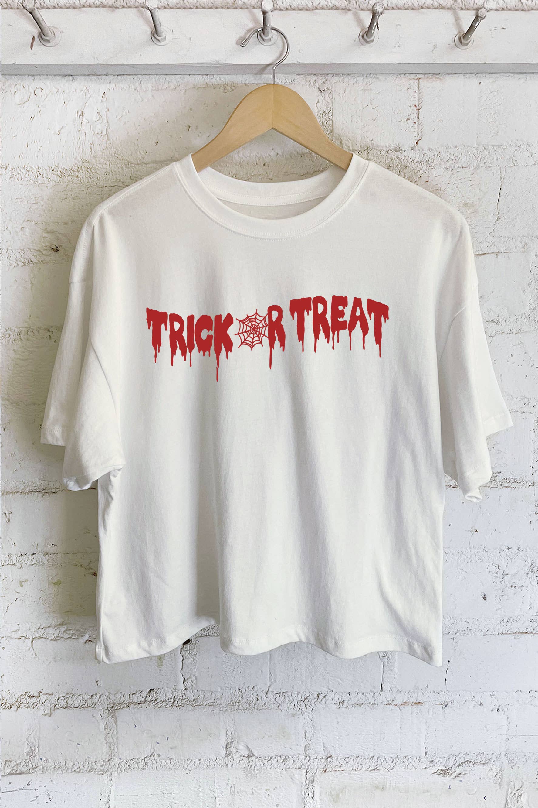 Trick or Treat - Adult & Kids T-Shirts, Sweatshirts & Hoodies apparel design preview 1