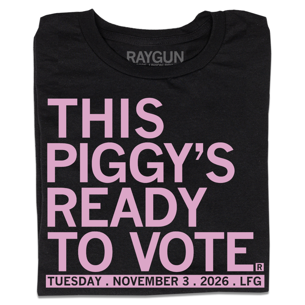 This Piggy's Ready To Vote - Adult & Kids T-Shirts, Sweatshirts & Hoodies apparel design preview 1