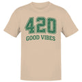 420 Good Vibes Leaf Men's - Adult & Kids T-Shirts, Sweatshirts & Hoodies apparel design preview 1