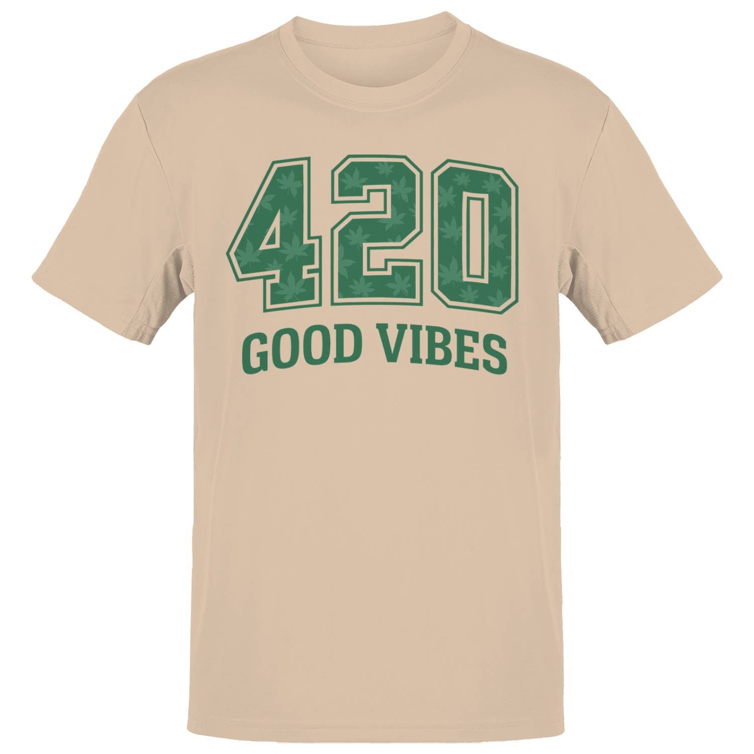 420 Good Vibes Leaf Men's - Adult & Kids T-Shirts, Sweatshirts & Hoodies apparel design preview 1