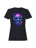 Psychedelic Skull with Mushrooms Women's - Adult & Kids T-Shirts, Sweatshirts & Hoodies apparel design preview 1