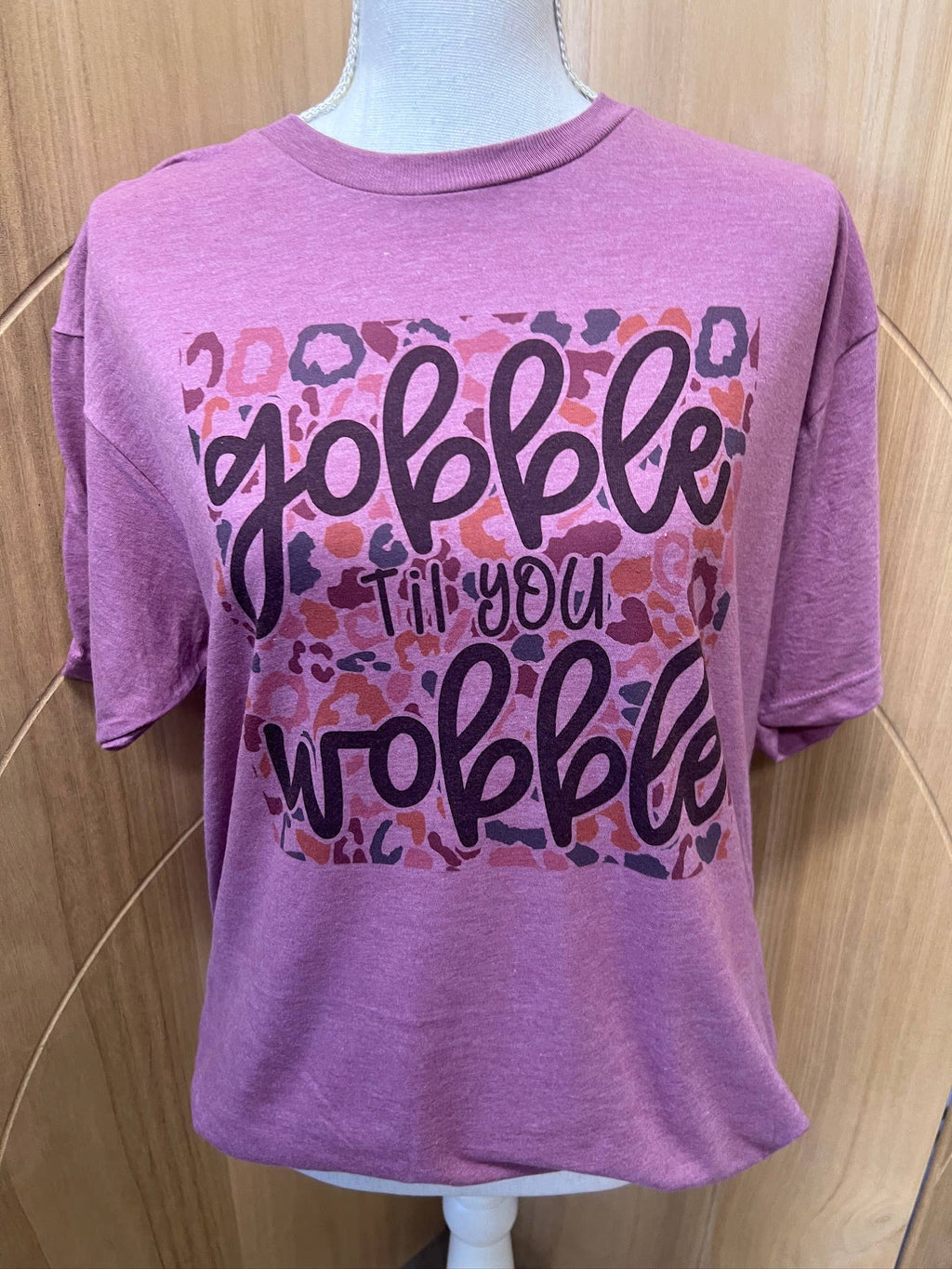 Gobble Til You Wobble On Tultex Cassis - Adult & Kids T-Shirts, Sweatshirts & Hoodies apparel design preview 1