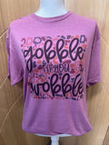 Gobble Til You Wobble On Tultex Cassis - Adult & Kids T-Shirts, Sweatshirts & Hoodies apparel design preview 1