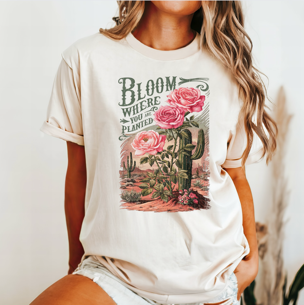 Bloom Where You Are Planted - Adult & Kids T-Shirts, Sweatshirts & Hoodies apparel design preview 1