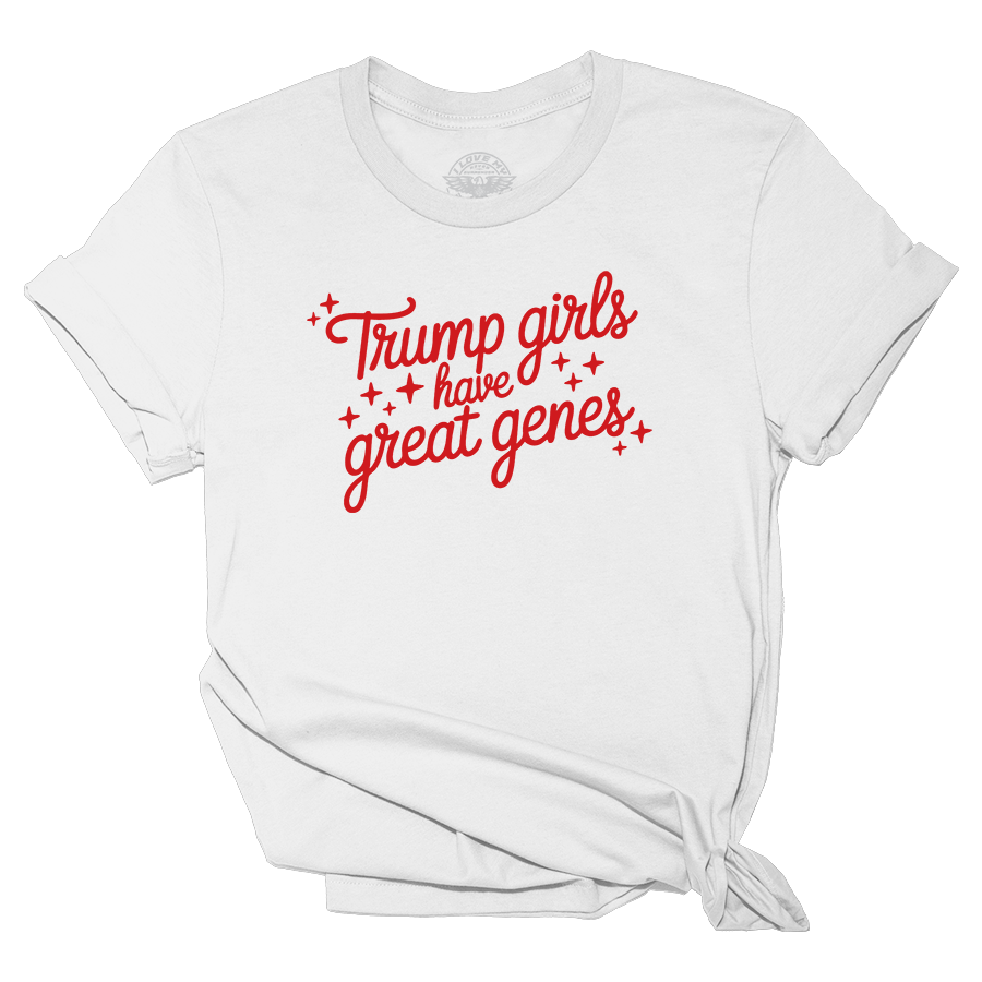 Trump Girls Have Great Genes 4059 - Adult & Kids T-Shirts, Sweatshirts & Hoodies apparel design preview 1