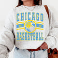 Vintage Chicago Sky Fan Crewneck - Adult & Kids T-Shirts, Sweatshirts & Hoodies apparel design preview 1
