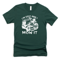 I'M Sexy and I Mow It Graphic 257 - Adult & Kids T-Shirts, Sweatshirts & Hoodies apparel design preview 1