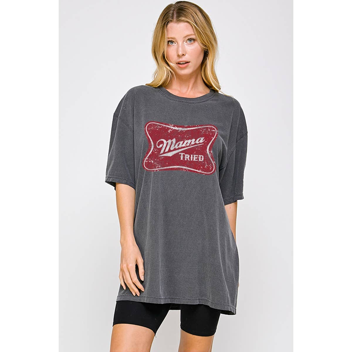 Mama Tried Vintage Oversized - Adult & Kids T-Shirts, Sweatshirts & Hoodies apparel design preview 1