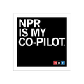 Npr Co-Pilot Sticker - Adult & Kids T-Shirts, Sweatshirts & Hoodies apparel design preview 1
