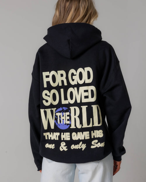 "For God So Loved the World" - Adult & Kids T-Shirts, Sweatshirts & Hoodies apparel design preview 1