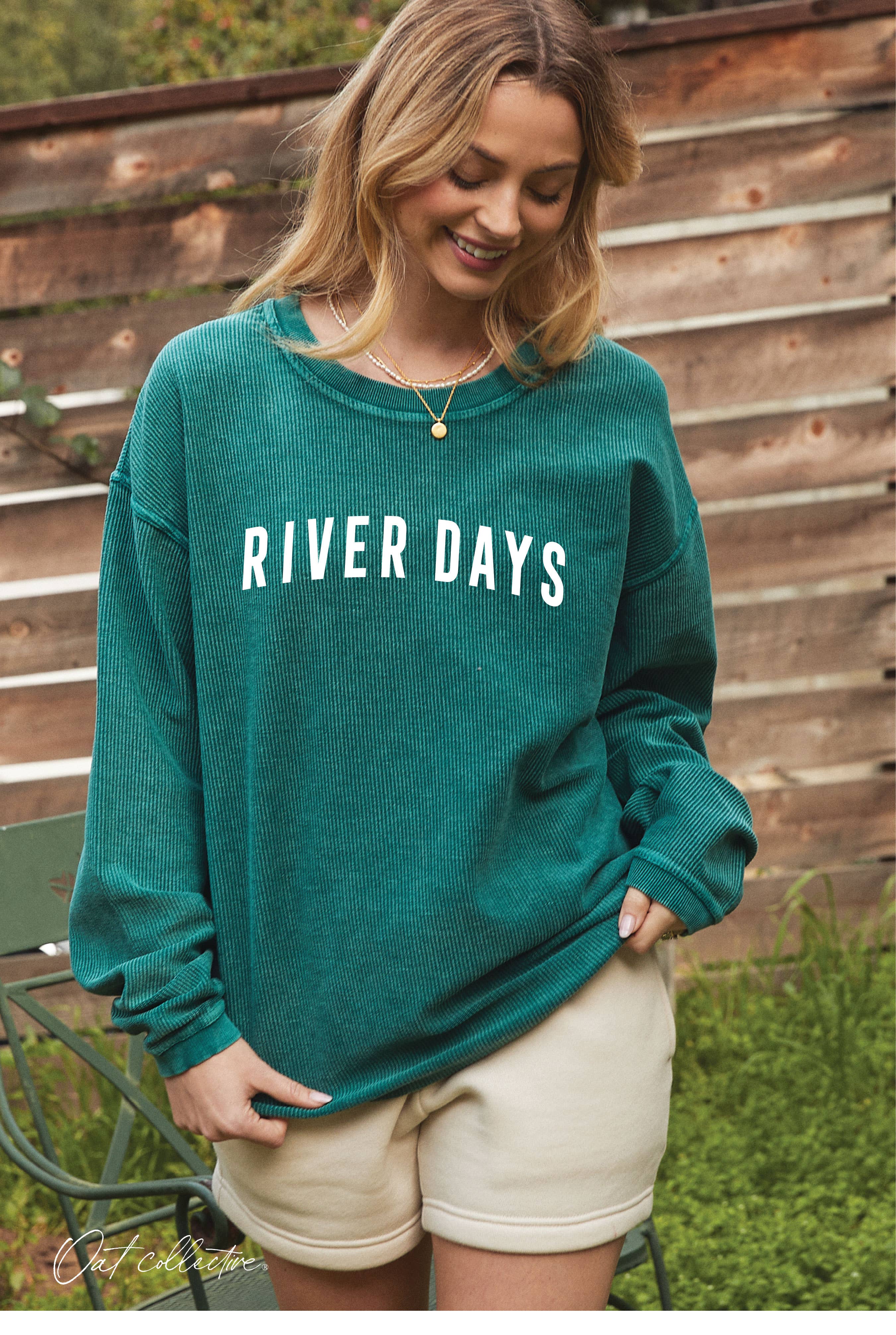 River Days Thermal Vintage - Adult & Kids T-Shirts, Sweatshirts & Hoodies apparel design preview 1