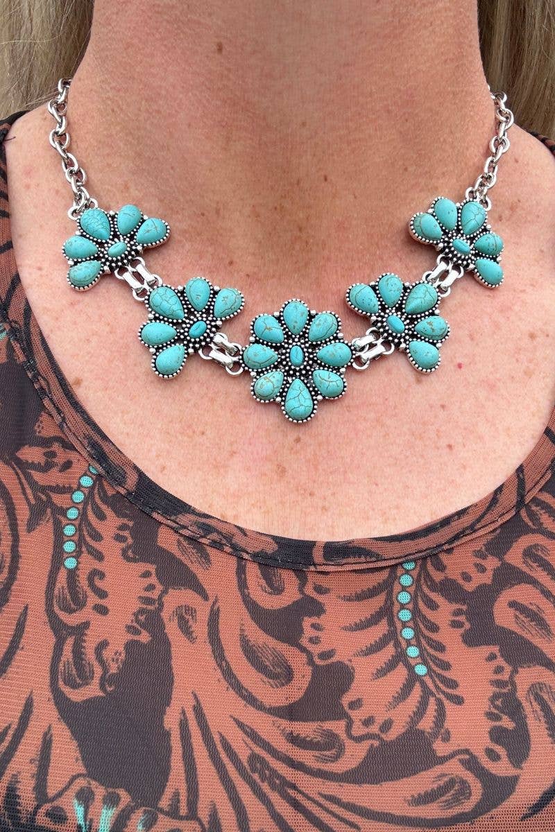 Montana Flower Necklace - Adult & Kids T-Shirts, Sweatshirts & Hoodies apparel design preview 1