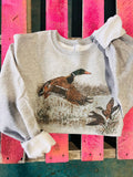 Retro Duck Scene - Adult & Kids T-Shirts, Sweatshirts & Hoodies apparel design preview 1