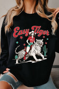 Easy Tiger Cowgirl Graphic Brushed - Adult & Kids T-Shirts, Sweatshirts & Hoodies apparel design preview 1