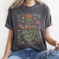 Folk Art Vintage Grow - Adult & Kids T-Shirts, Sweatshirts & Hoodies apparel design preview 1