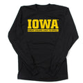 Iowa: Great Colors Easy To Spell - Adult & Kids T-Shirts, Sweatshirts & Hoodies apparel design preview 1