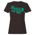 Walk Gently Floral Art Women's - Adult & Kids T-Shirts, Sweatshirts & Hoodies apparel design preview 1