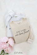 Just A Girl Who Loves Jesus Graphic - Adult & Kids T-Shirts, Sweatshirts & Hoodies apparel design preview 1