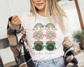 St Patricks Day Lucky Vibes Gold Rainbow - Adult & Kids T-Shirts, Sweatshirts & Hoodies apparel design preview 1