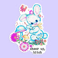 Cheer Up, Bitch Sticker Decal - Adult & Kids T-Shirts, Sweatshirts & Hoodies apparel design preview 1