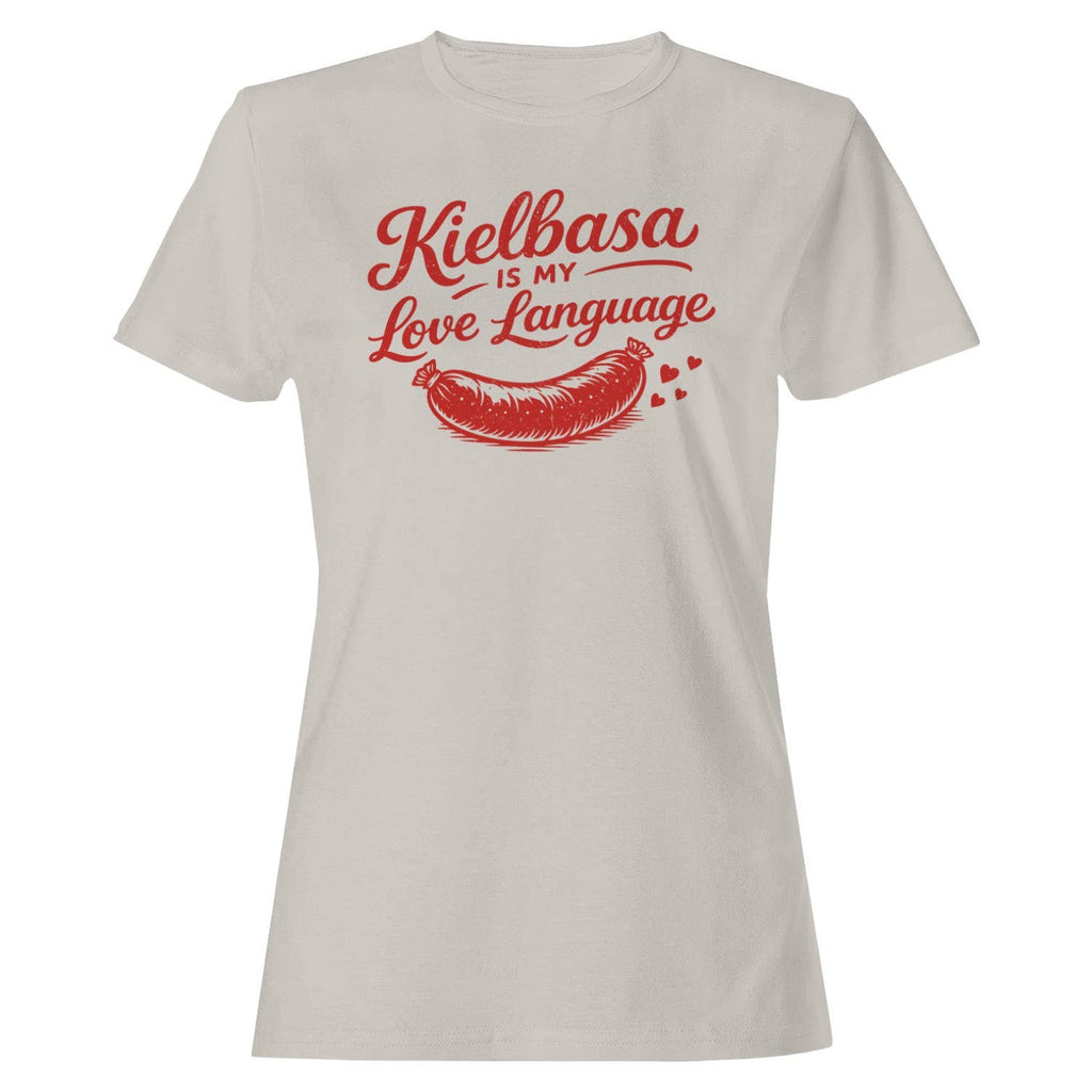 Kielbasa Is My Love Language Women's - Adult & Kids T-Shirts, Sweatshirts & Hoodies apparel design preview 1