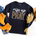 Rise Up and Pray - Adult & Kids T-Shirts, Sweatshirts & Hoodies apparel design preview 1