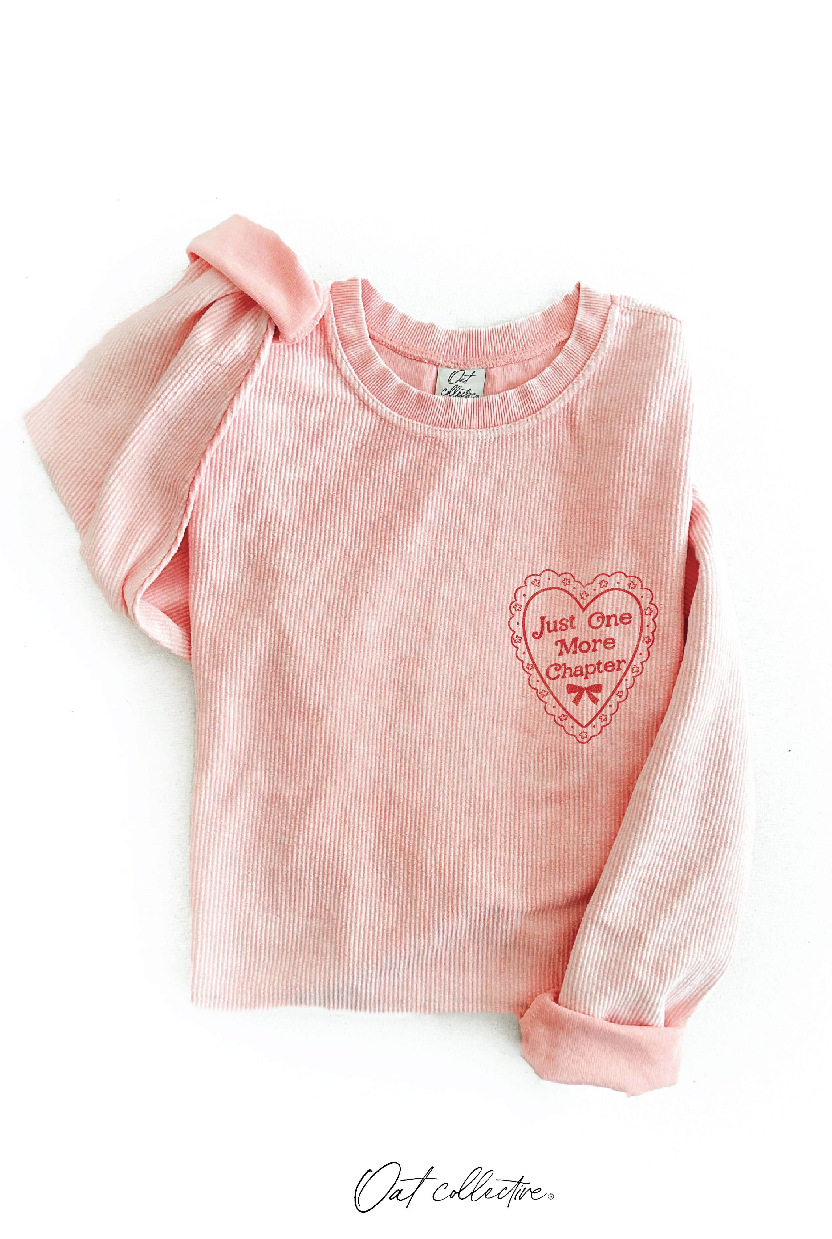 Just One More Chapter Thermal Vintage - Adult & Kids T-Shirts, Sweatshirts & Hoodies apparel design preview 1