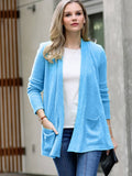 ',...Heather Ribbed Sweater Open Front Cardigan - Adult & Kids T-Shirts, Sweatshirts & Hoodies apparel design preview 1