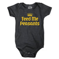 Feed Me Peasants Baby Bodysuit - Adult & Kids T-Shirts, Sweatshirts & Hoodies apparel design preview 1