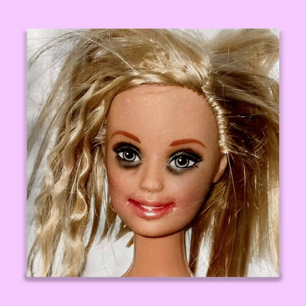 Hot Mess Doll Sticker Funny Chaos Girl Messy Hair - Adult & Kids T-Shirts, Sweatshirts & Hoodies apparel design preview 1