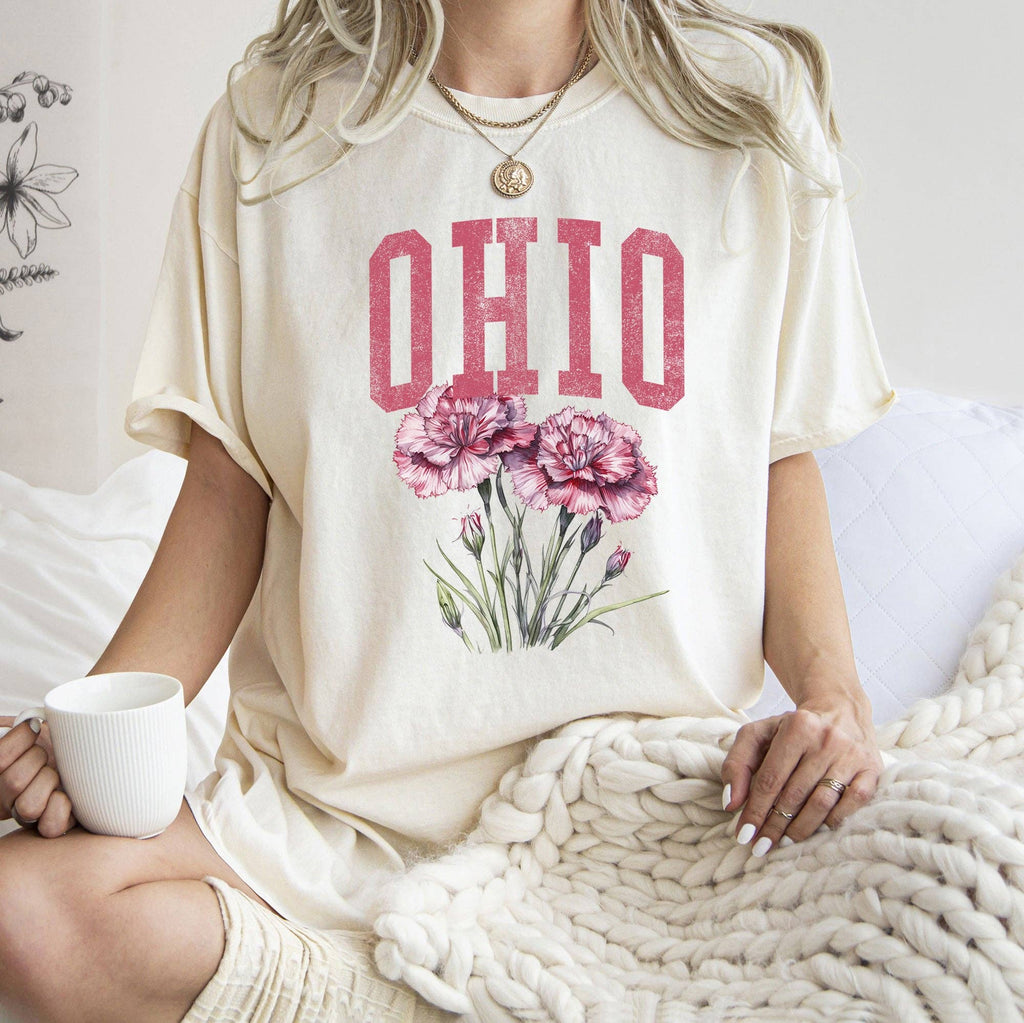 Ohio State Flower - Adult & Kids T-Shirts, Sweatshirts & Hoodies apparel design preview 1