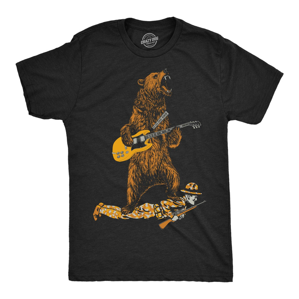 Guitar Bear Men's - Adult & Kids T-Shirts, Sweatshirts & Hoodies apparel design preview 1