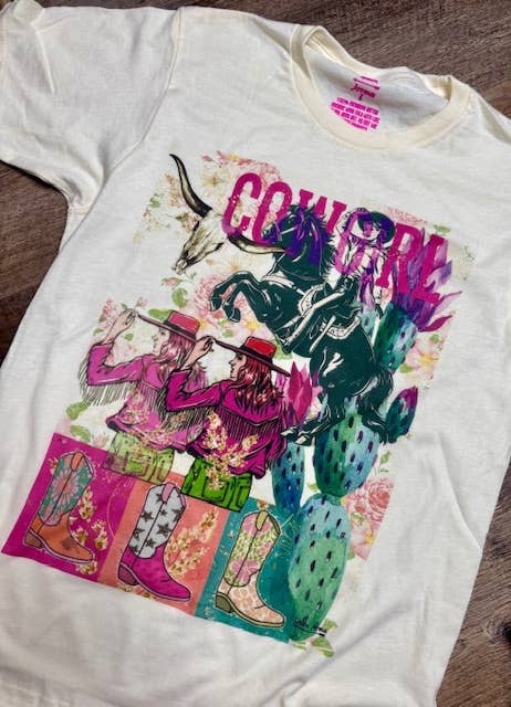 Cowgirl - Adult & Kids T-Shirts, Sweatshirts & Hoodies apparel design preview 1