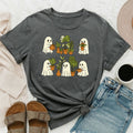 Halloween Plant Lover Ghosts - Adult & Kids T-Shirts, Sweatshirts & Hoodies apparel design preview 1